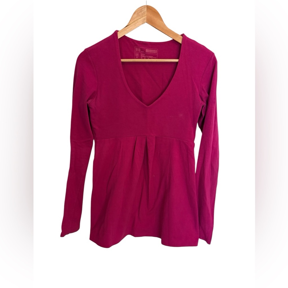 Women’s Fig Clothing Voyage Berry Pink Babydoll tunic